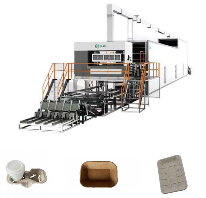 Kaffeetasse-Produktionslinie Hochgeschwindigkeitsmaschine zur Herstellung von Papiertaschenträgern
