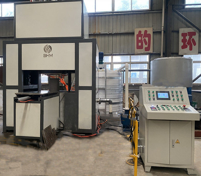 Automatische Gießmaschine mit Metalltrockner